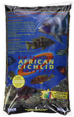 CaribSea Eco-Complete Zack sable noir stabilise le pH et accélère le cyclage.