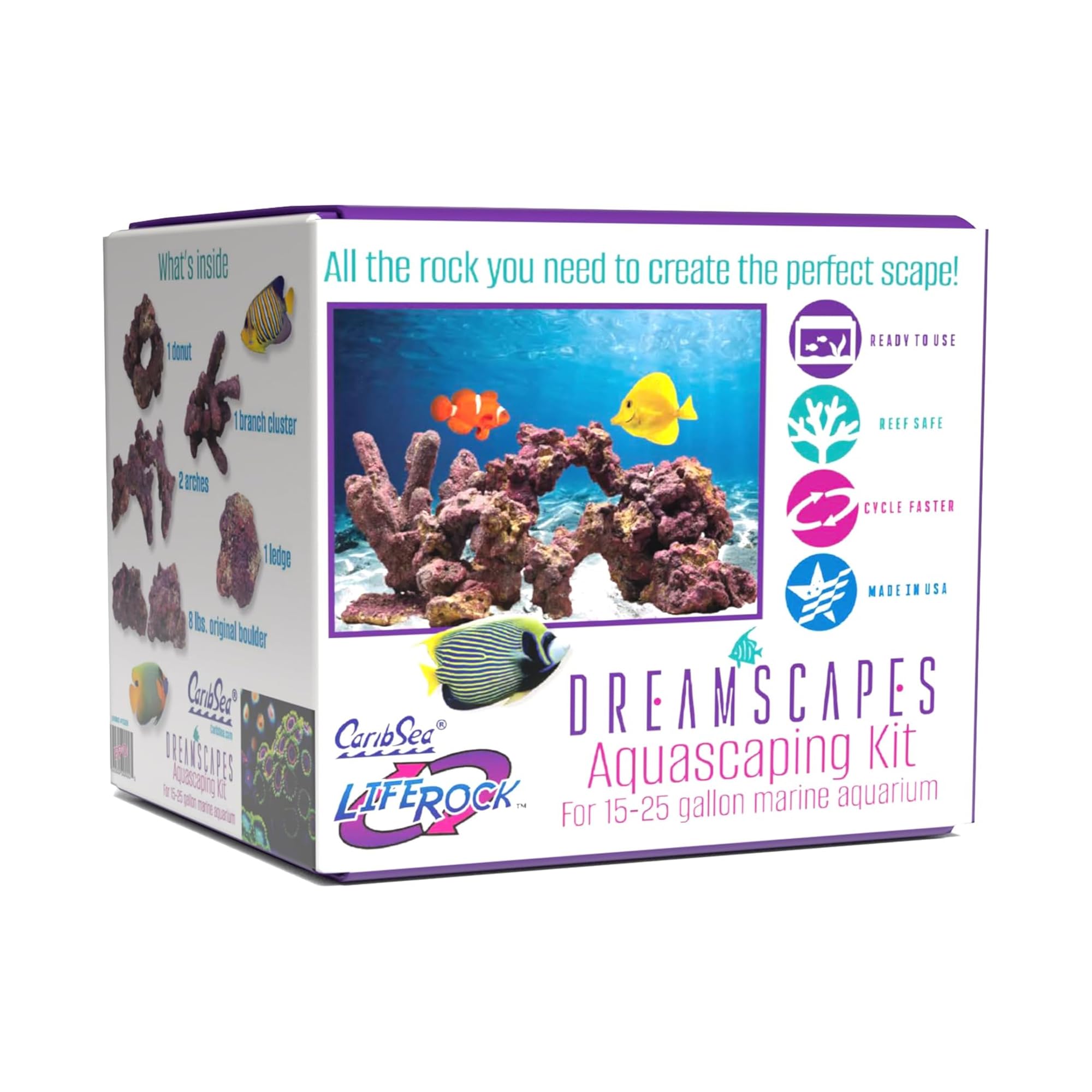CaribSea LifeRock Dreamscapes – roches réalistes pour un décor naturel.