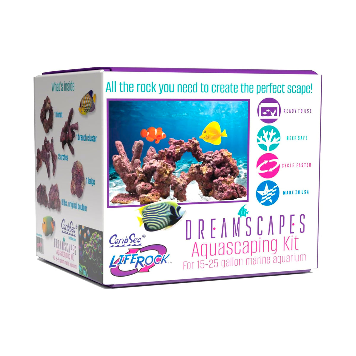 CaribSea LifeRock Dreamscapes – roches réalistes pour un décor naturel.