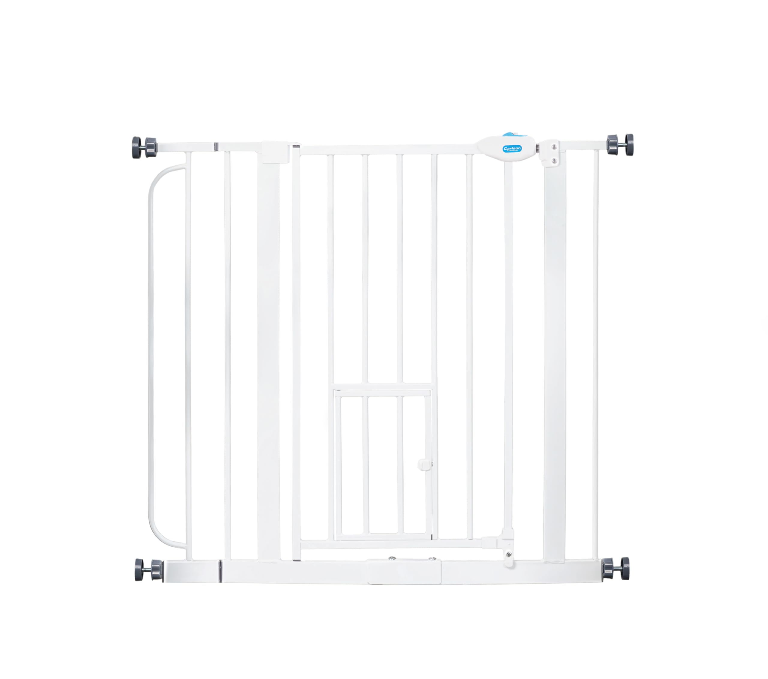 Carlson Barrière pour chiens extra-large avec ouverture pratique pour passage facile.