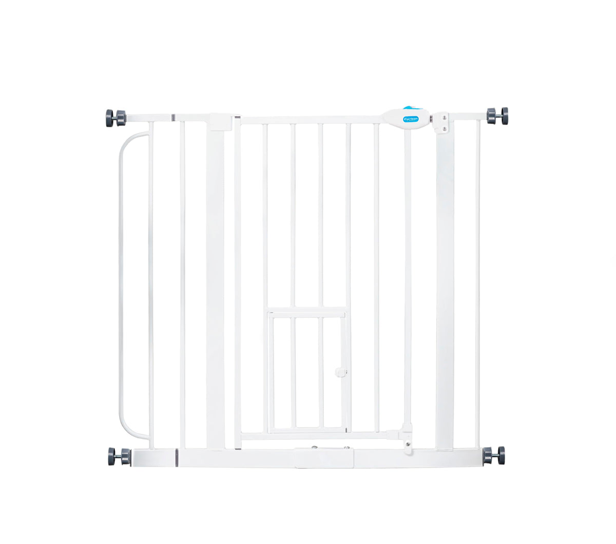 Carlson Barrière pour chiens extra-large avec ouverture pratique pour passage facile.