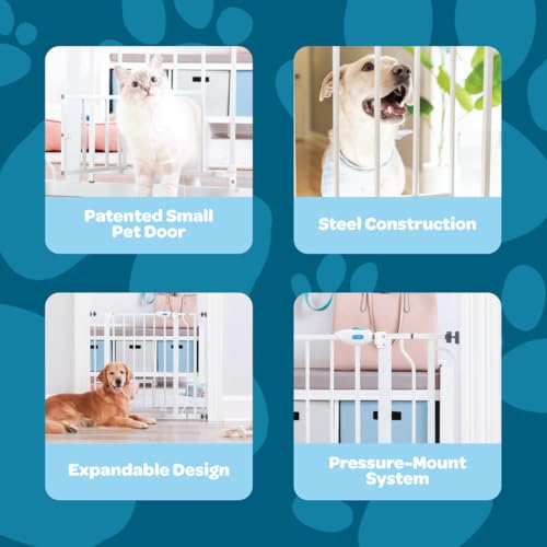 Carlson Barrière petite animal porte intégrée pour petits animaux.