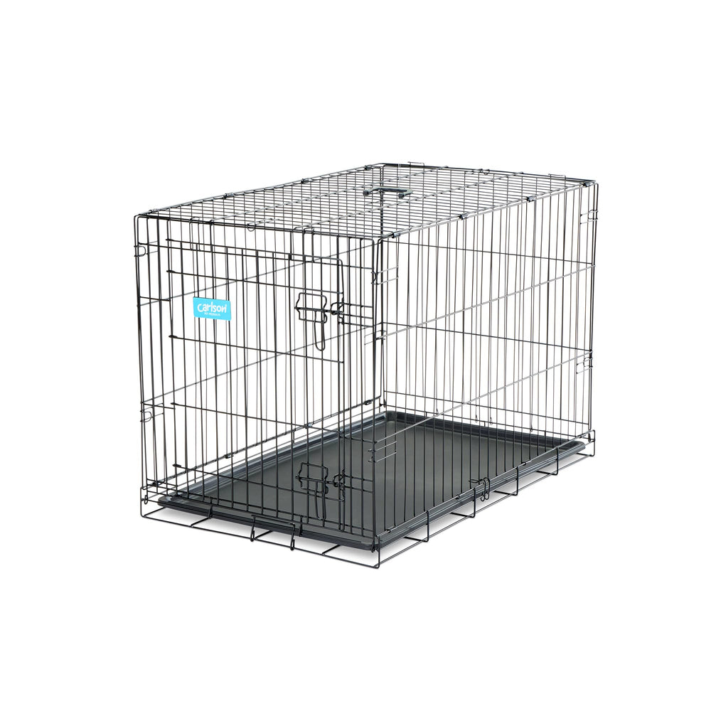 Cage mesurant 36 x 23 x 25 pouces, adaptée aux chiens moyens à grands.