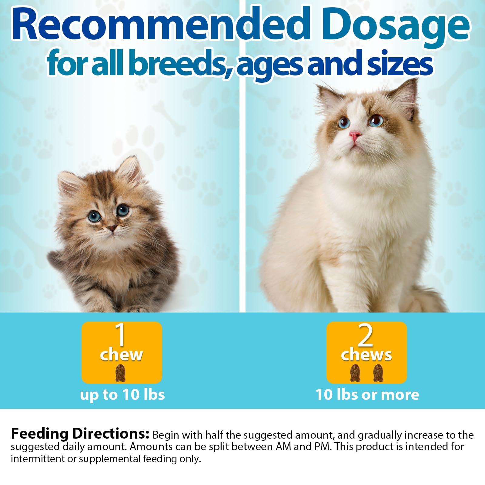 Ingrédients naturels Carmel ie friandises calme chat affichés sur l’étiquette.