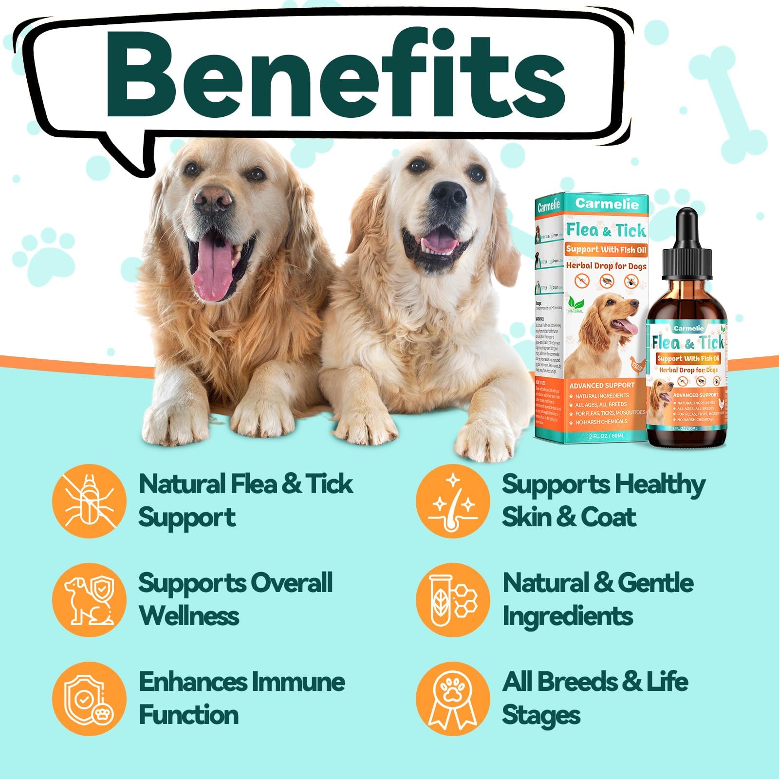 Doseur Carmelie pour chien, dosage précis et pratique.