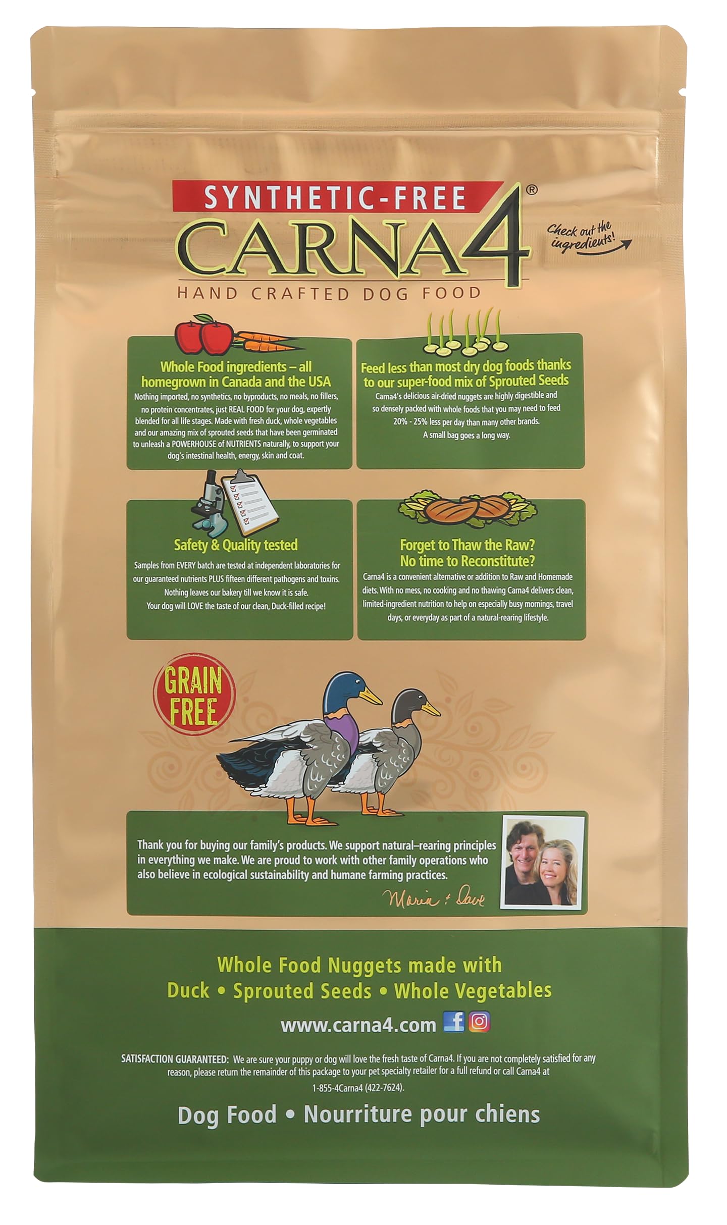 CARNA4 texture-croquante : texture appréciée par les chiens et efficace à mâcher.