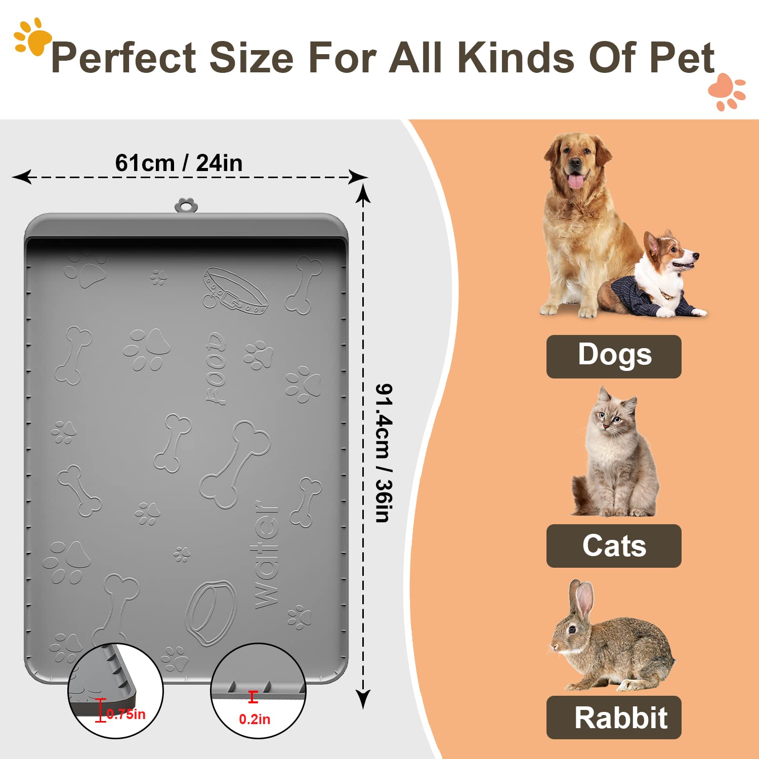 Carry360 tapis pliable pour rangement facile.