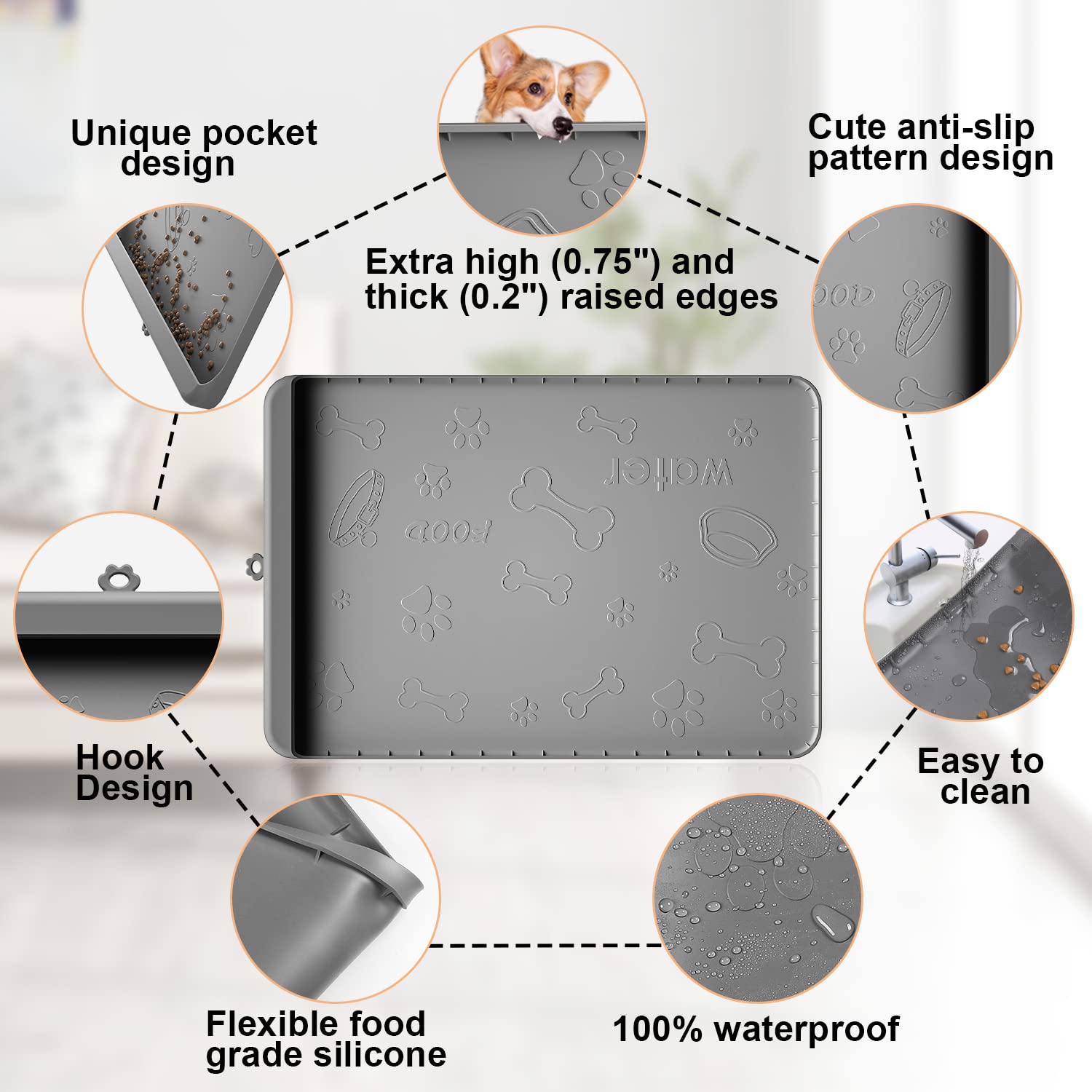 Tapis Carry360 épais et durable pour chiens actifs.