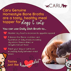 Caru bouillon d'os de boeuf, réhydrate les aliments secs et stimule le goût.
