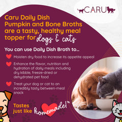 Caru bouillon pour sur nourriture seche – verse simple pour humidifier et améliorer l'appetit.