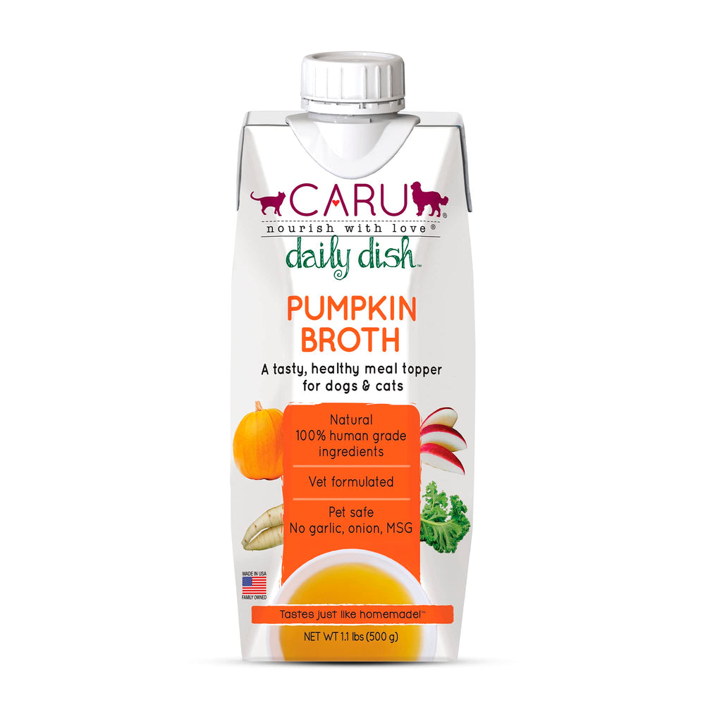 CARU Bouillon Citrouille Repas Quotidien – versement facile pour hydrater et rehausser la saveur.