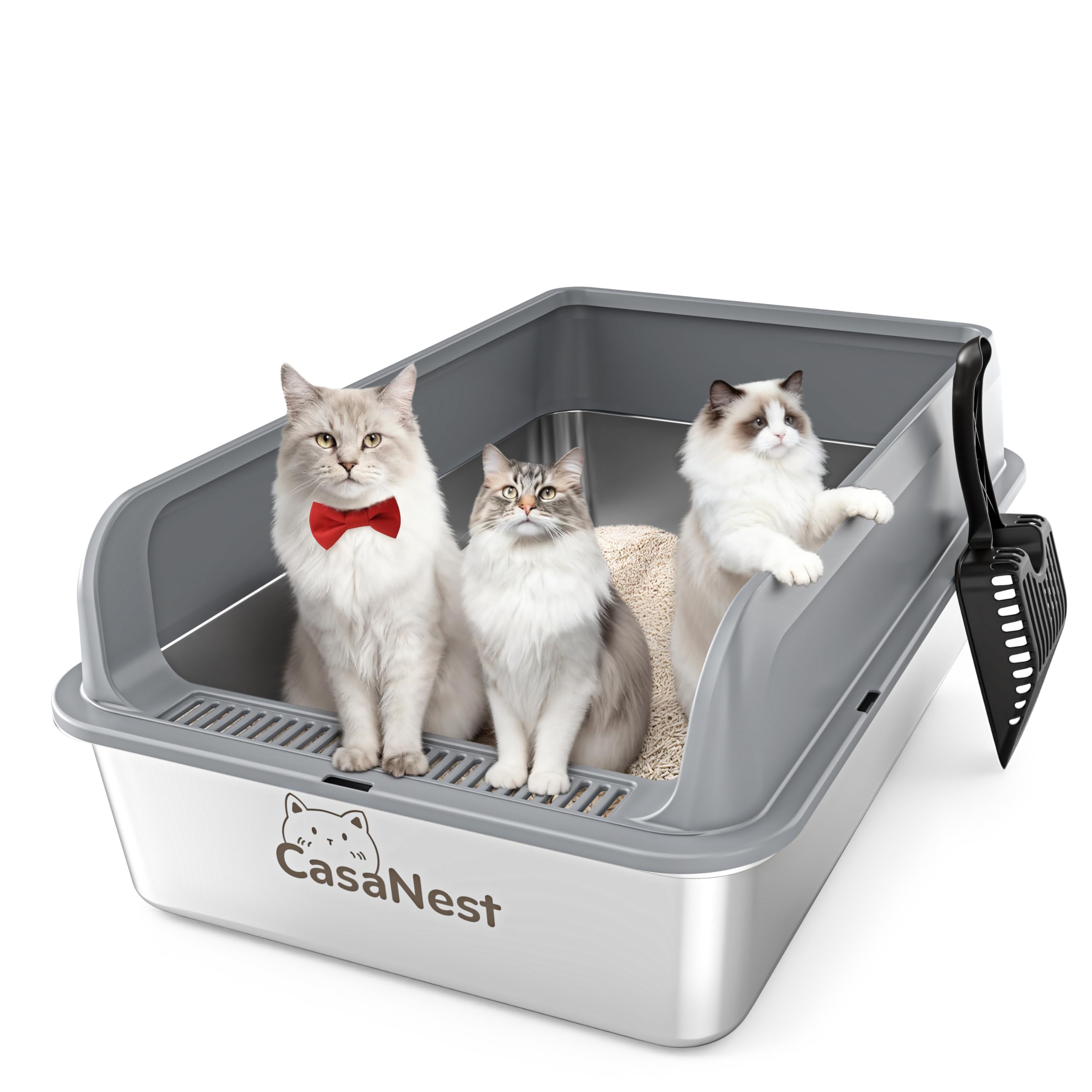 CasaNest XXXL vue générale : espace spacieux pour grands chats et multi-chats.