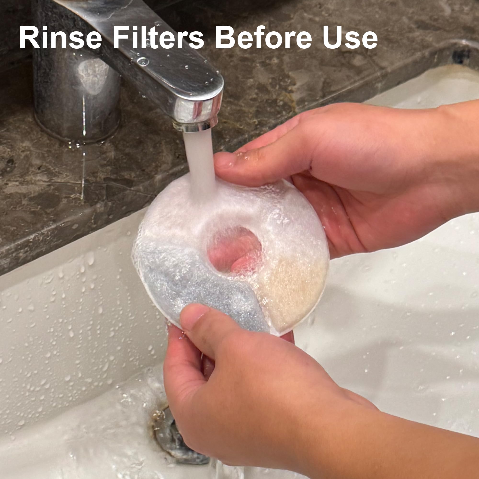 Casfuy débit optimal et filtration performante pour fontaine domestique.