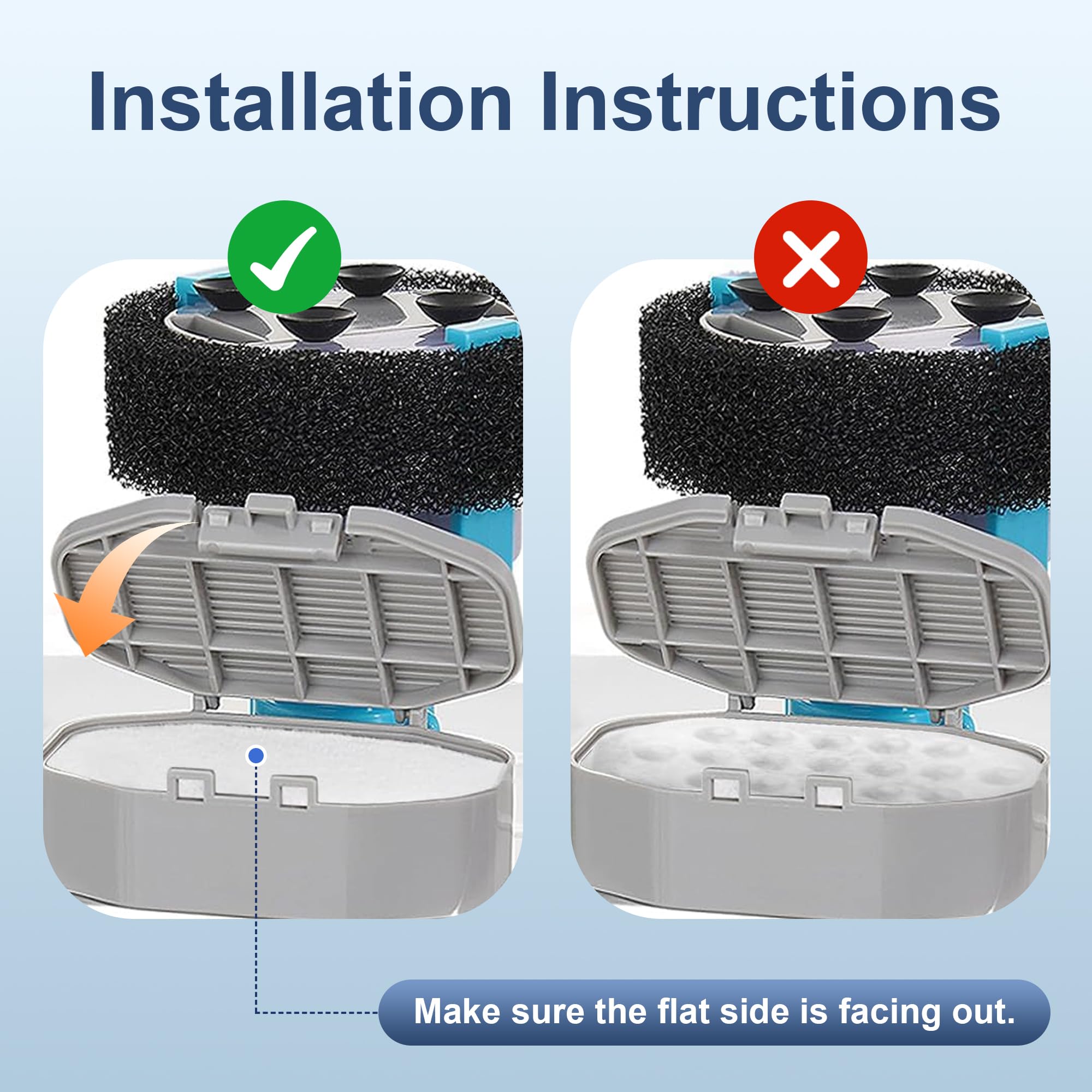Système de filtration triple Casfuy: débris et goût indésirable réduits dans l’eau.