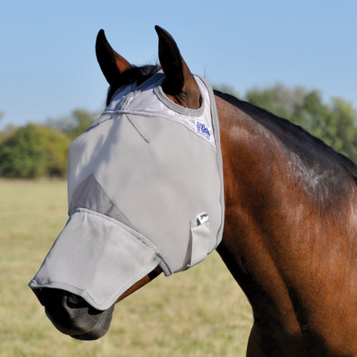 Cashel Crusader masque-nylon-micromesh-doux: confort léger et respirant.