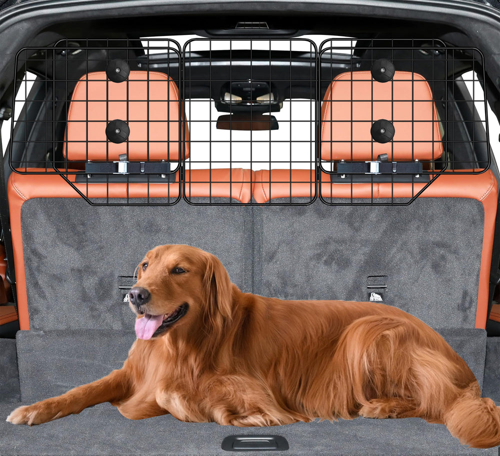 Barriere Casimr pour chien en vehicle, extensible protège l'espace cargo