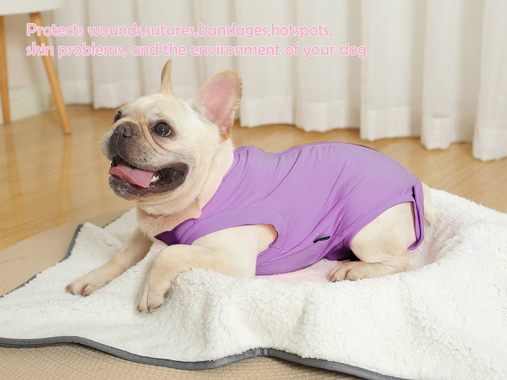 Caslfuca tissu confortable et respirant, mélange coton et élasthanne pour chien.