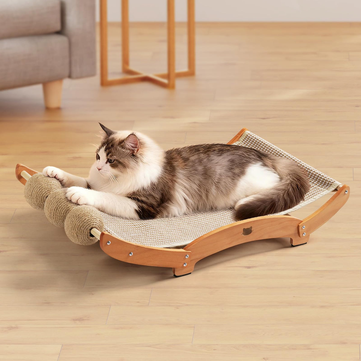 Casremee extragrand sisal chat dodo balle: espace repos et jeu.