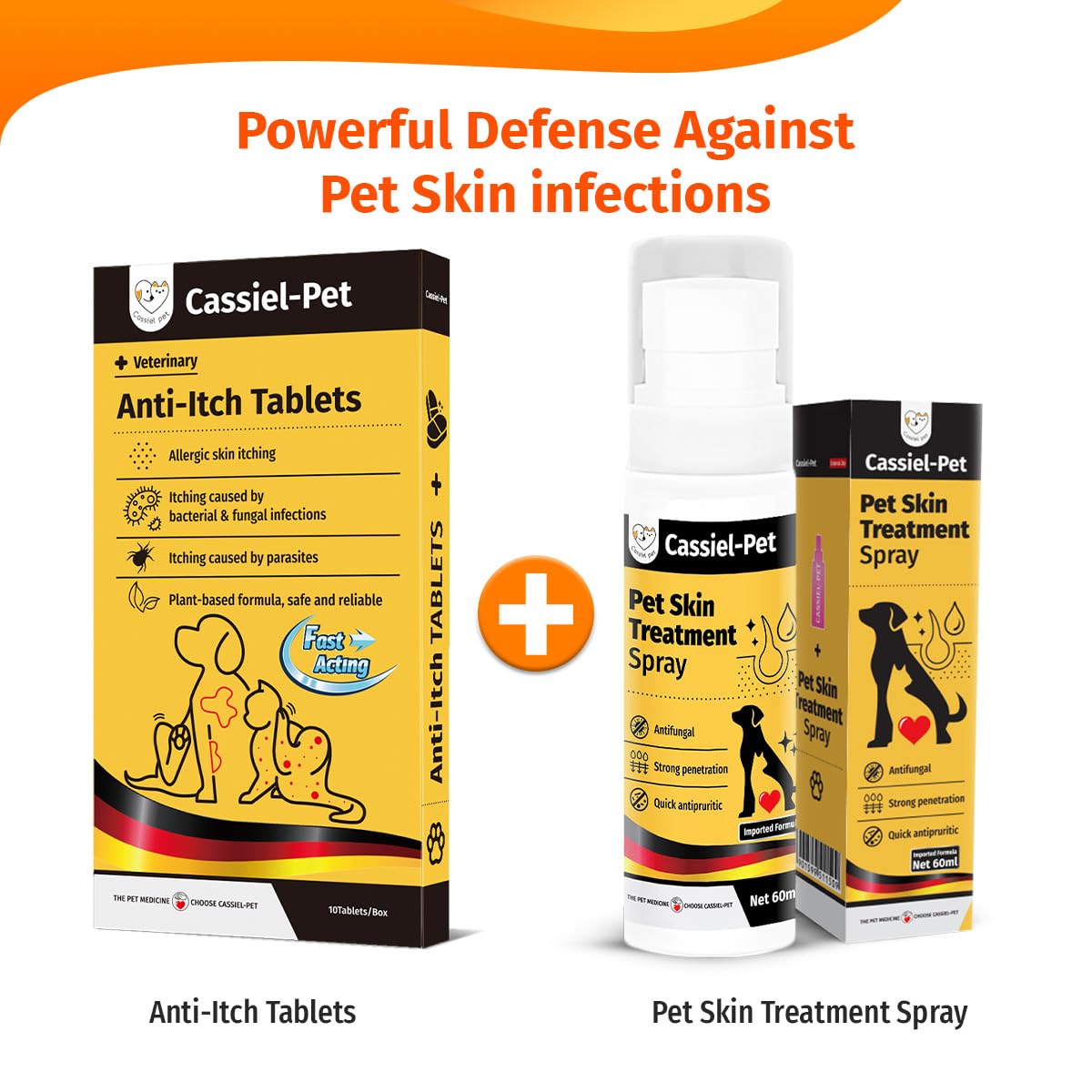 Cassiel pet Dog Allergy Relief Chews : recommandées par un vétérinaire nutritionniste pour les soins de la peau.