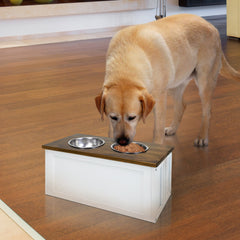 Casual Home bols amovibles en aluminium – faciles à nettoyer pour nourriture et eau.