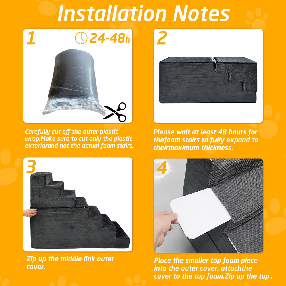 Casusv escalier pliable pour lit et canapé: rangement facile après utilisation.