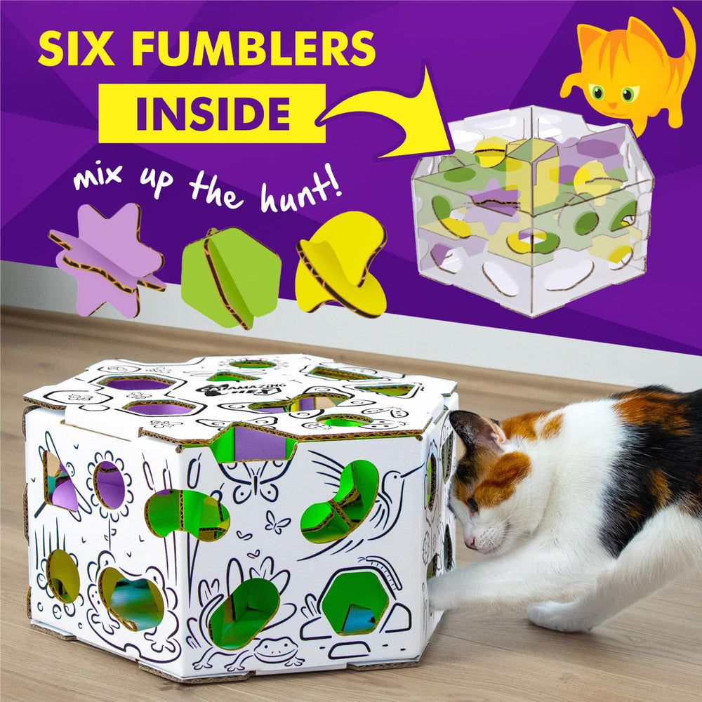 Cat Amazing HEX – plateau à 10 sections et 2 niveaux pour récompenses variées