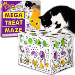 Cat Amazing MEGA: boite enigme chat vue generale stimule l'attention et l'activité