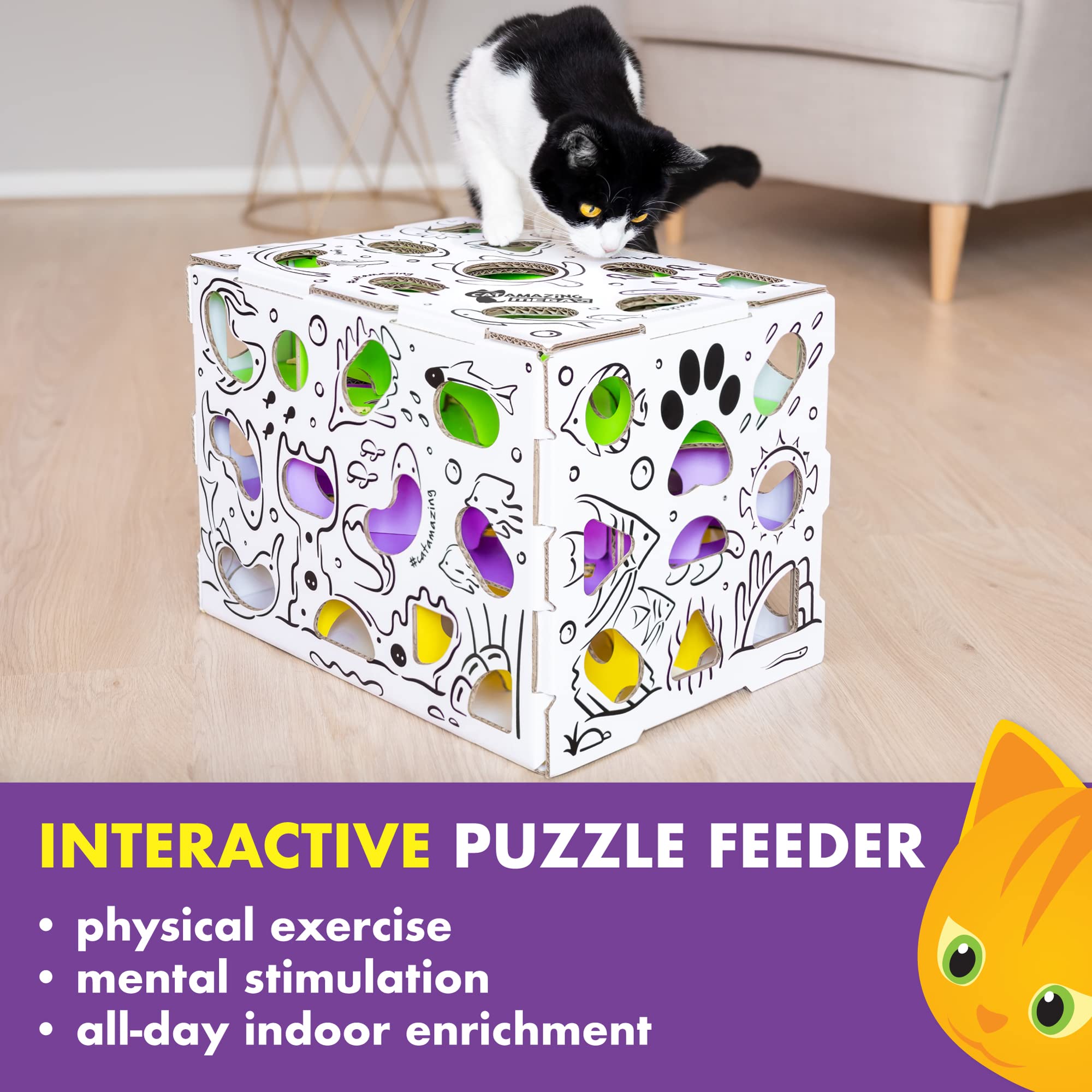 Cat Amazing MEGA: materiaux solides garantissent durabilite et securite
