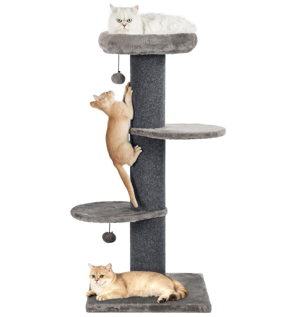 Cat Craft grand poste griffure chat-lit: espace pour griffures et détente.