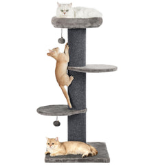 Cat Craft grand poste griffure chat-lit: espace pour griffures et détente.