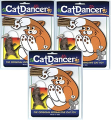 Cat Dancer ensemble de 3 jouets interactifs pour chats, stimulant le jeu.