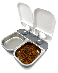 Bol inox Cat Mate compatible C100/C200 pour repas automatisés.