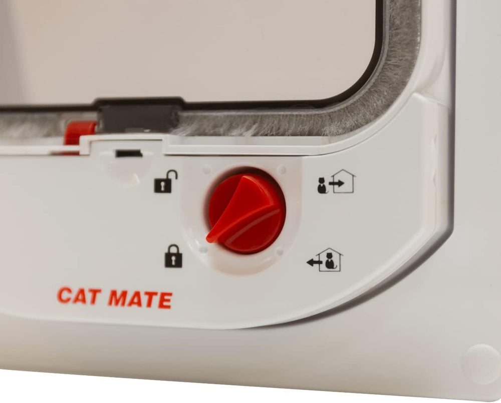 Cat Mate: compatible avec UPVC, bois et murs pour diverses portes.