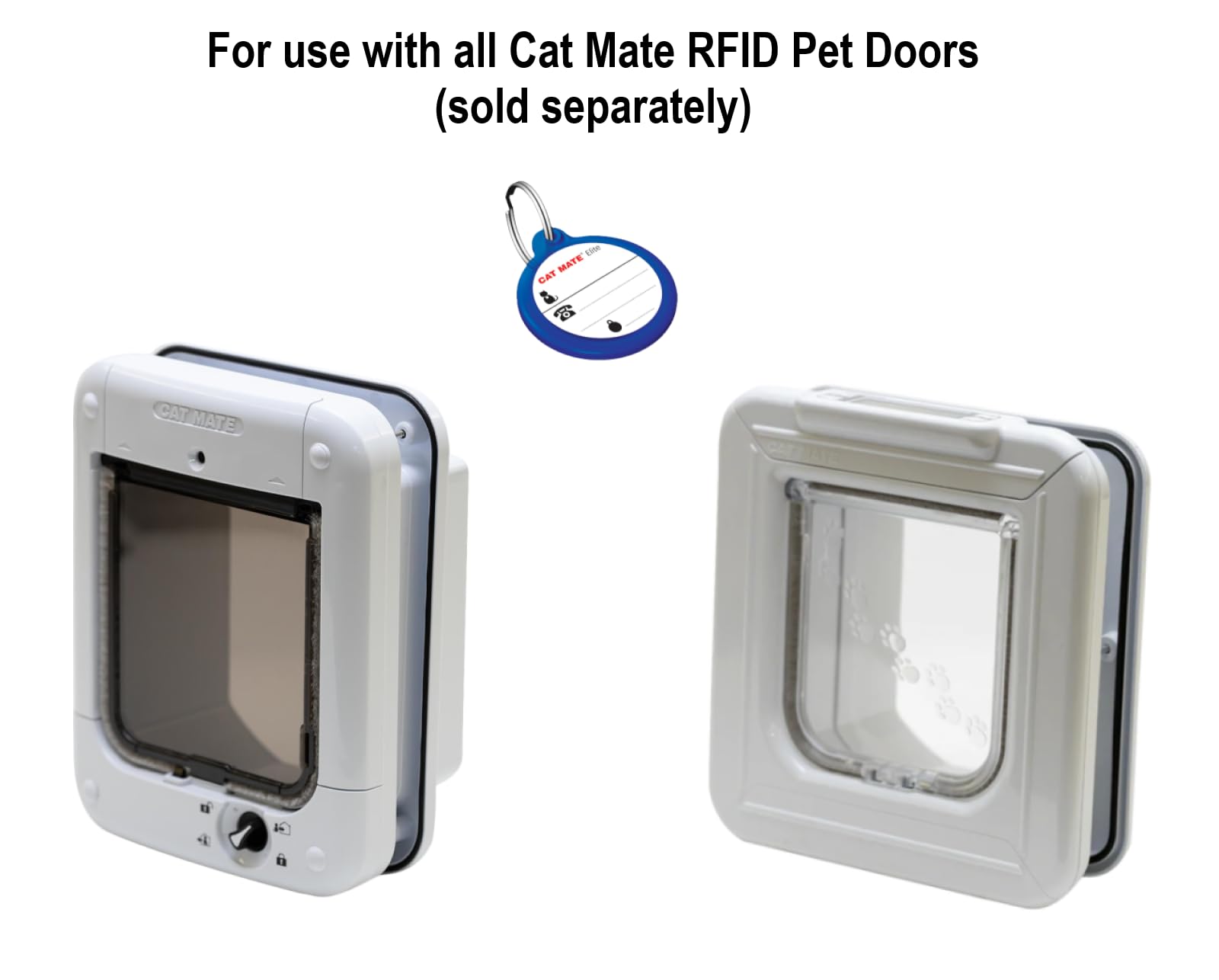 Cat Mate: emballage individuel pratique pour le disque d'identité.