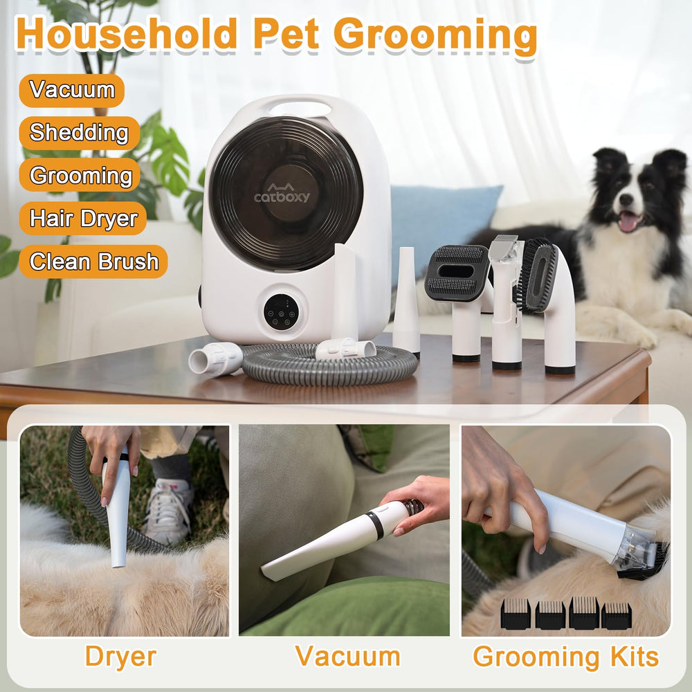 Catboxy brosse déséhedding démêle les poils et réduit l’encombrement.