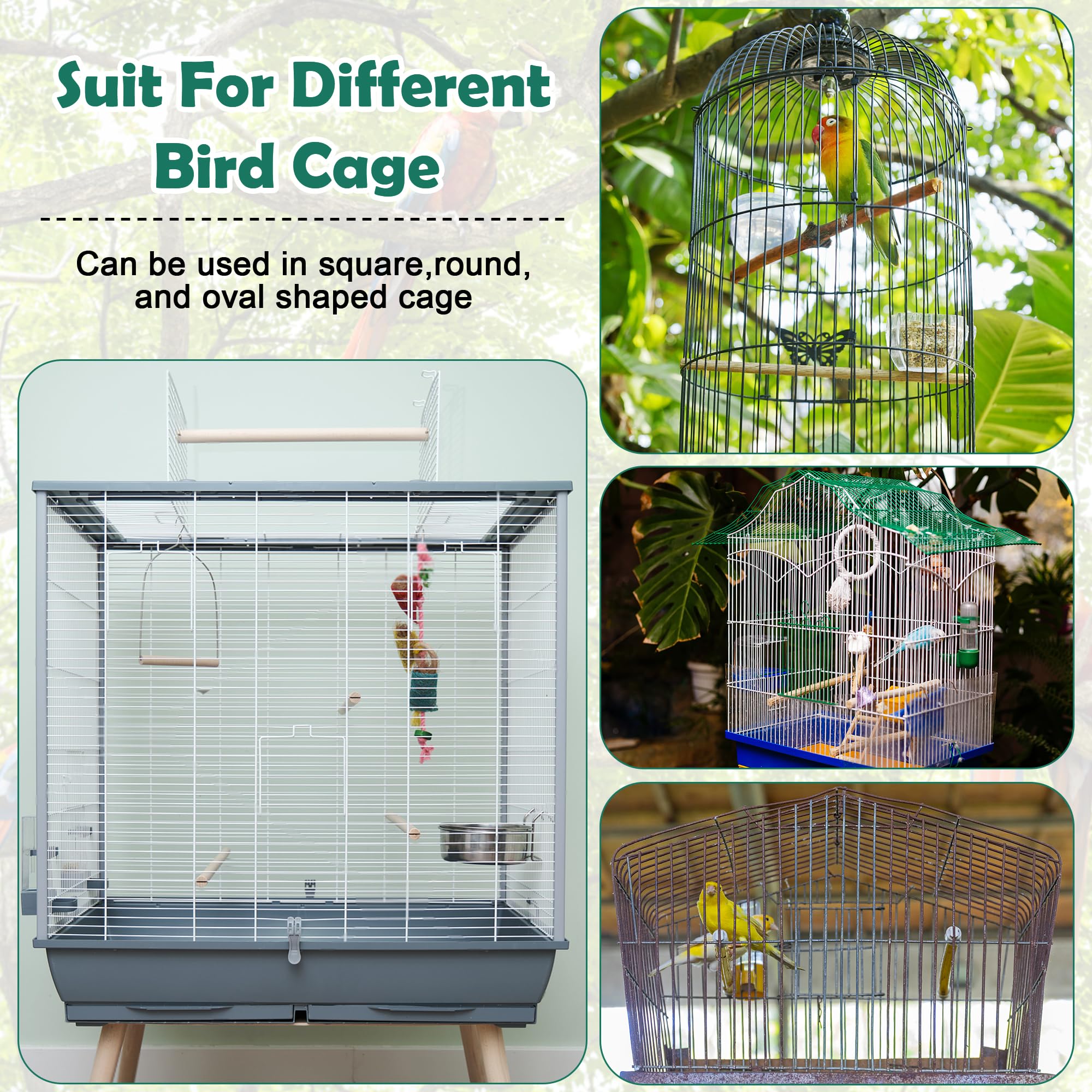 Catcan protection déchets et plumes, cage plus nette