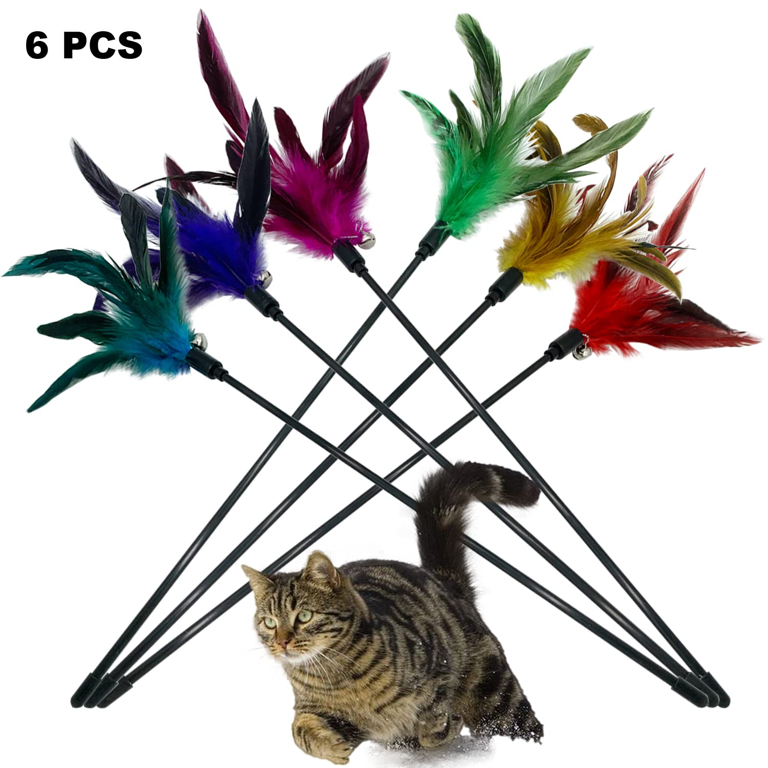 CATENESS bâton plume, surveillance recommandée lors du jeu.