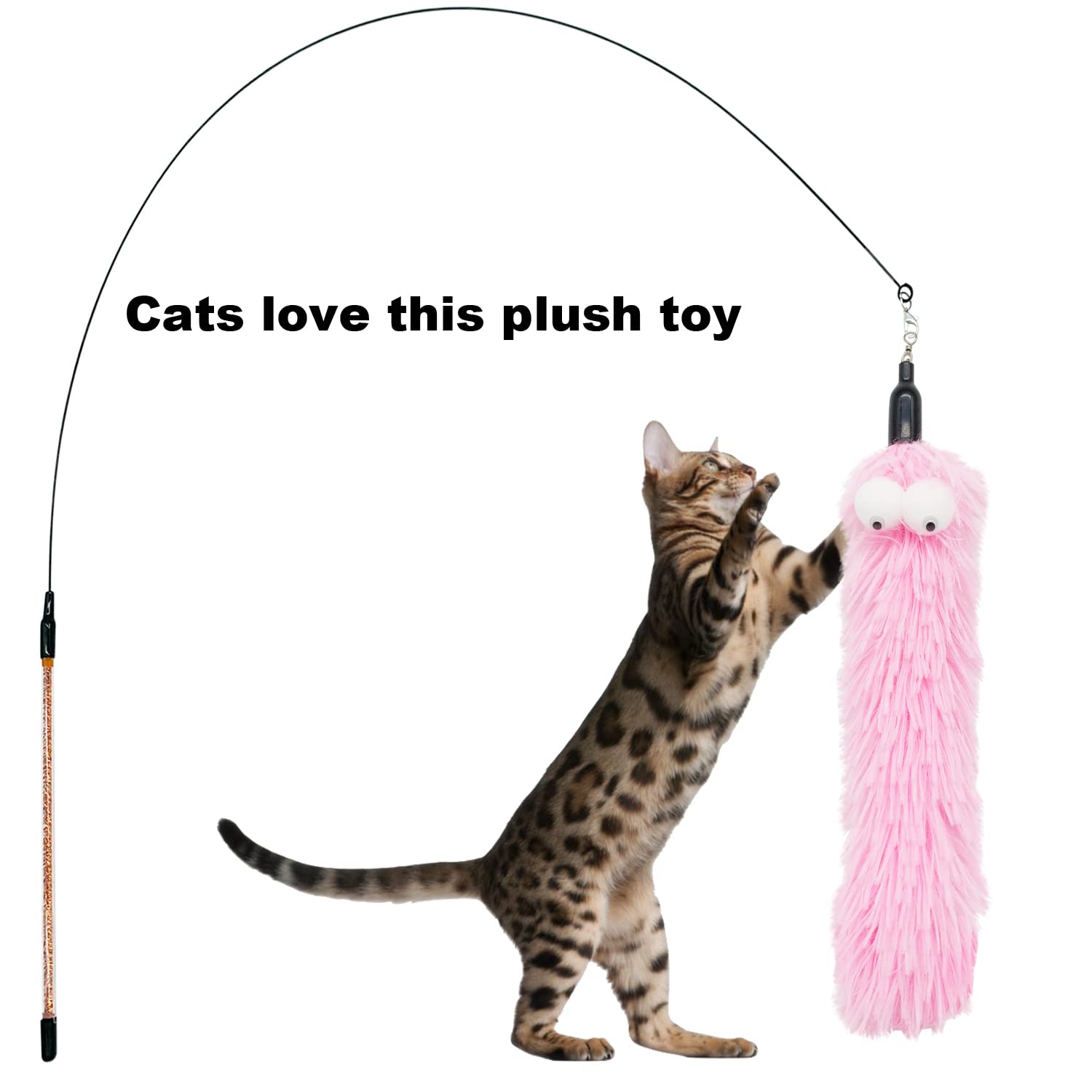 CATENESS jouet chat bruit clochette: stimulation auditive lors du jeu.