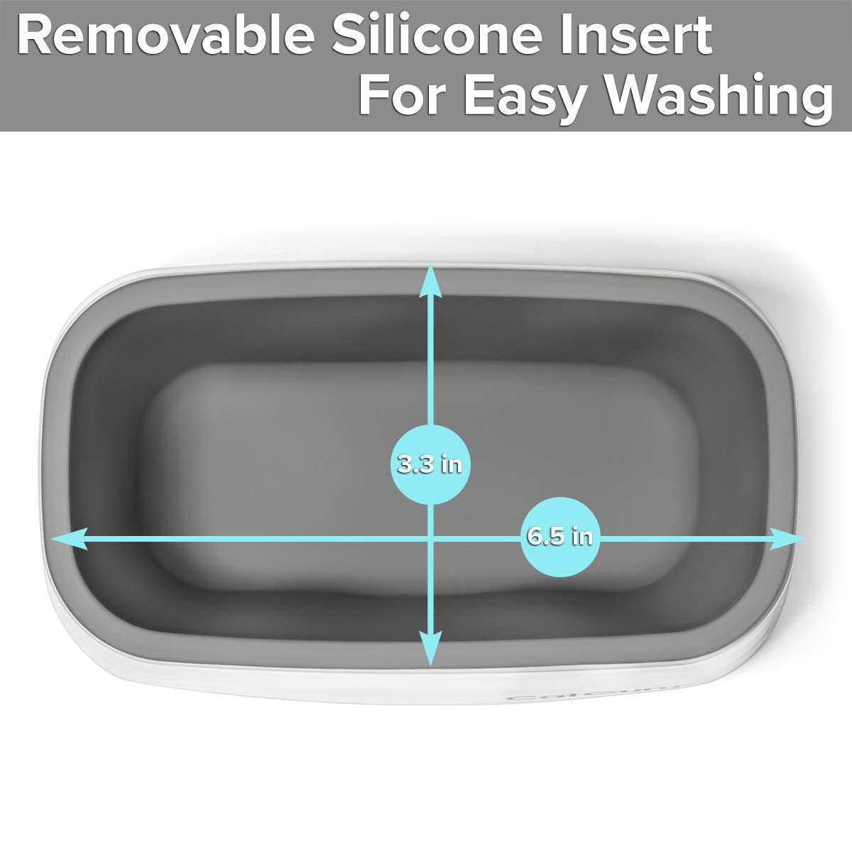 CatGuru emplacement-silicone-amovible facile à nettoyer.