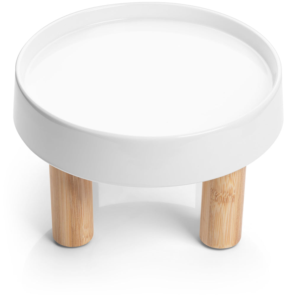 CatGuru Table avec bols élevés pour une alimentation détendue.