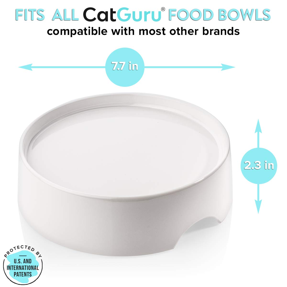 Table CatGuru pour l alimentation intérieure, repas plus calme.