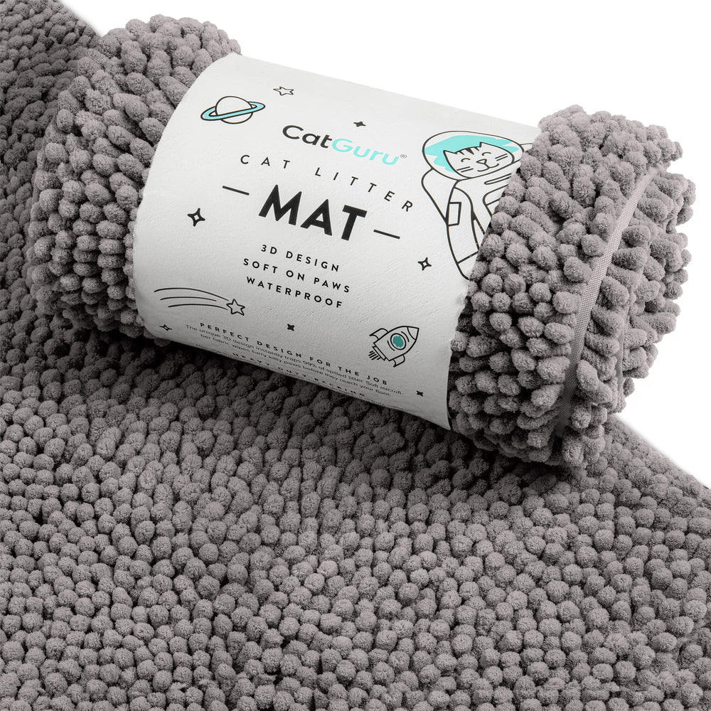 CatGuru Tapis Litière, design 3D retient plus de litière hors du bac