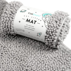 CatGuru tapis-litiere design 3D retient plus de litière et protège vos sols.