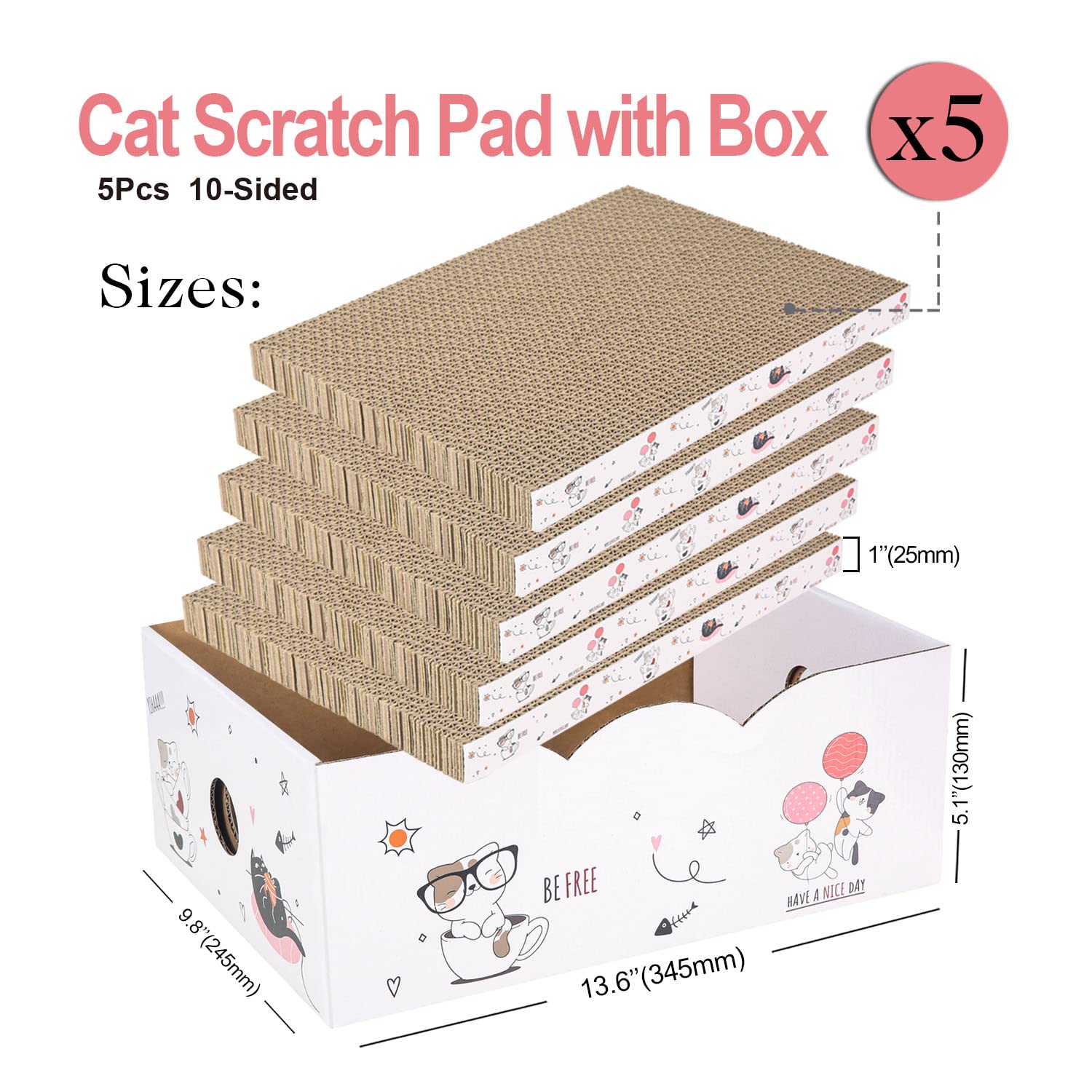 Catinarla carton-recycle-non-toxique, matériau sûr pour les jeux et repos du chat
