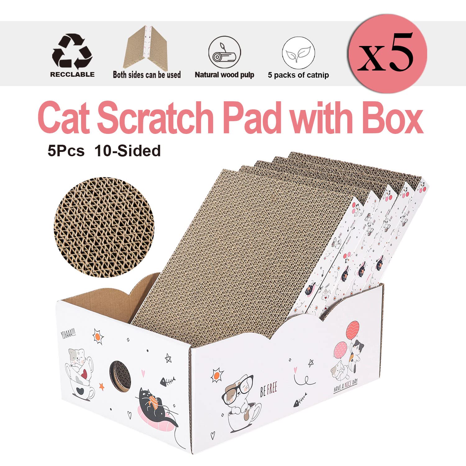 Catinarla ensemble-5-grattoirs, valeur durable et organisation facilitée
