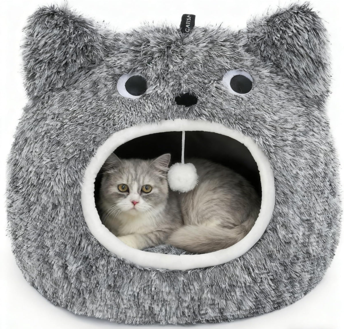 CATISM cabane-chat-douce-lavable: nid confortable et facile à nettoyer.
