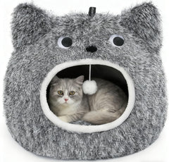 CATISM cabane-chat-douce-lavable: nid confortable et facile à nettoyer.