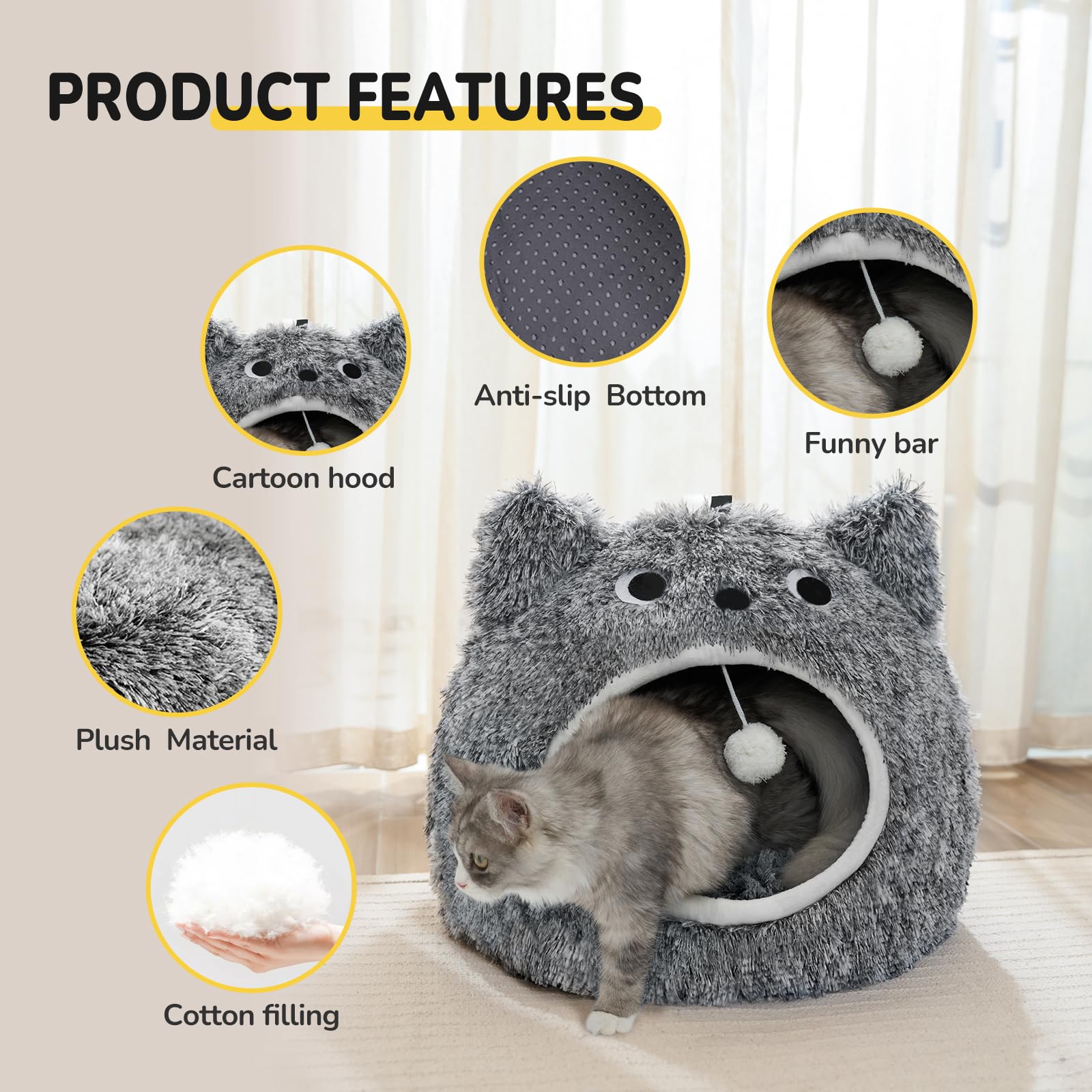 CATISM design-mignon-chat-interieur: atout visuel pour le salon.