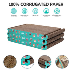 CATISM grattoir chat durable, conçu pour durer et résister aux griffes.