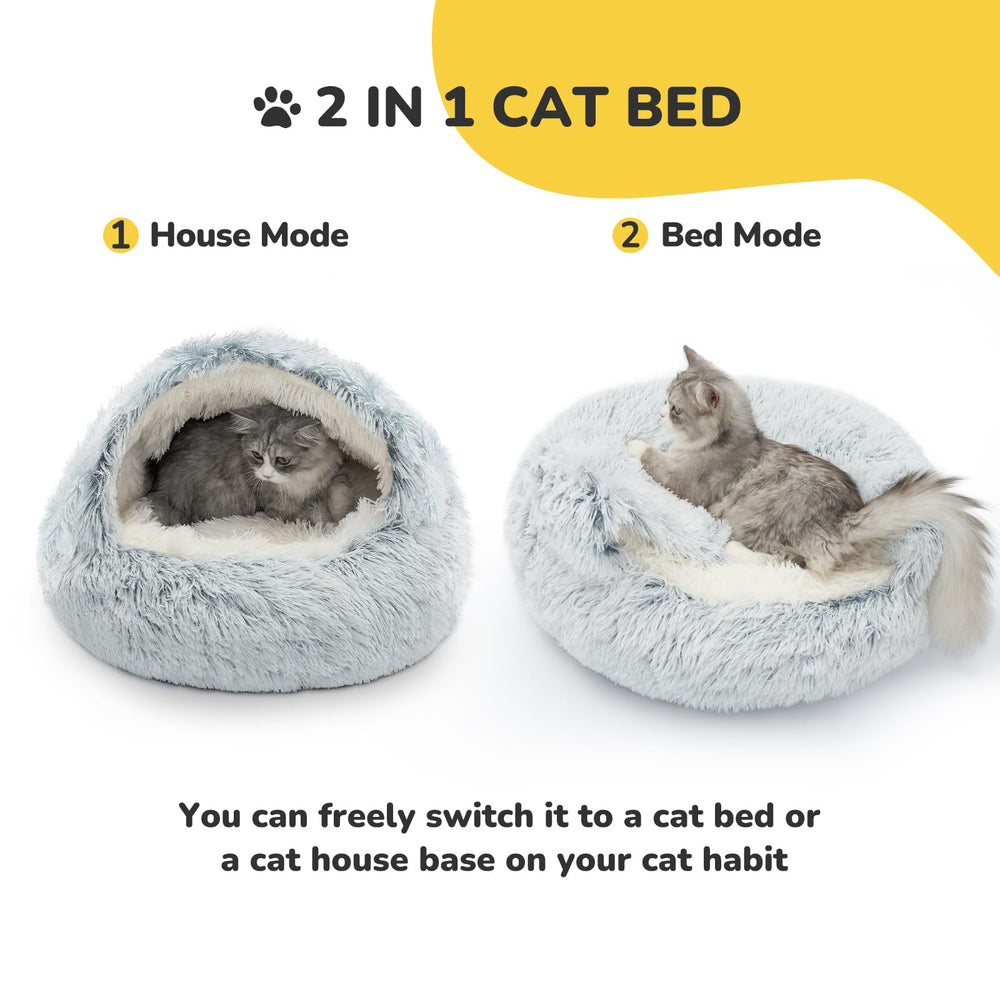 CATISM Cozy Cat Pod avec fond antidérapant assurant stabilité.